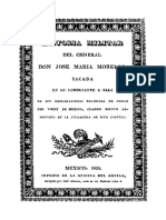 Historia Militar Del General Don Jose Maria Morelos L