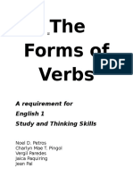 The Forms of Verbs