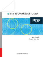 CST MICROWAVE STUDIO - Workflow and Solver Overview