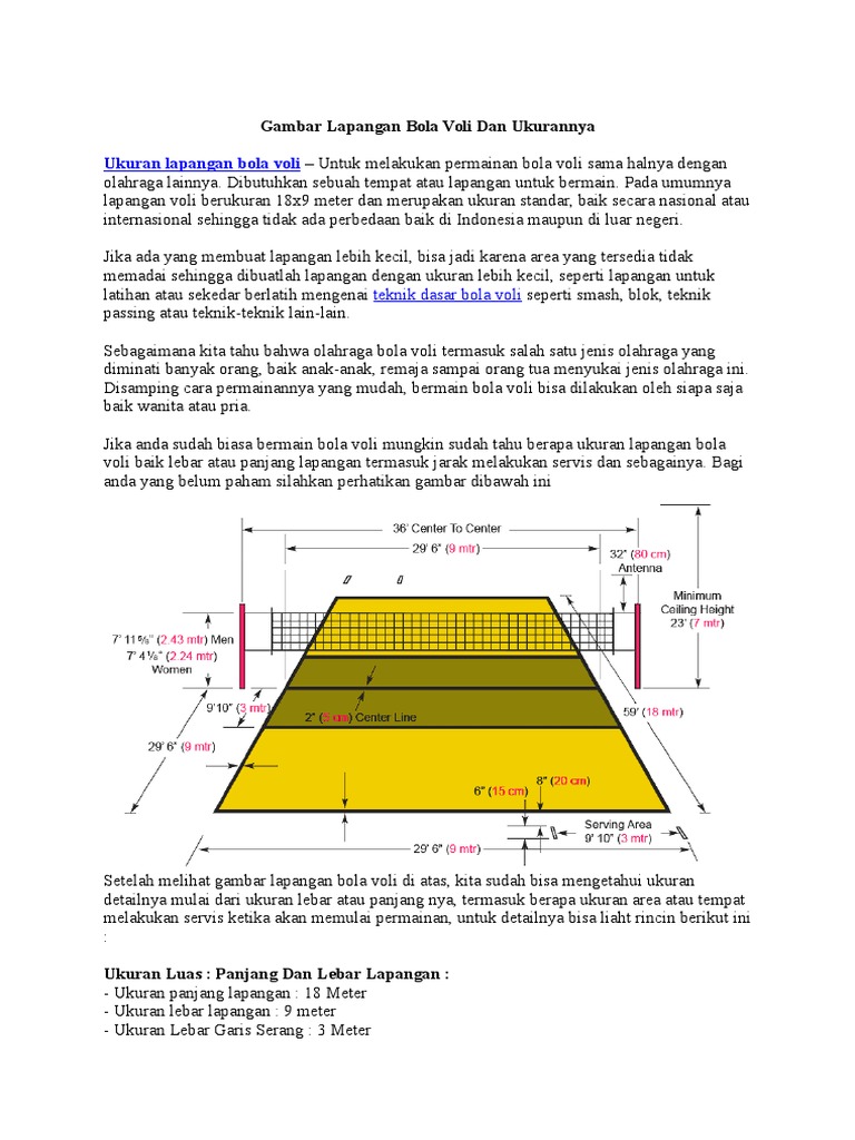 Download Gambar Lapangan Bola Voli Beserta Ukurannya Download Gambar Lapangan Bola Voli Beserta Ukurannya