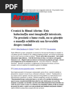 !!!! Cronică La Filmul Aferim - Atitudine Contra