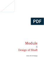 Design of Shaft PDF