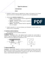 Tipuri de Traductoare referat