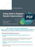 Workshop for Commissioners - 21 January 2016 - Using Data to Support System Improvement
