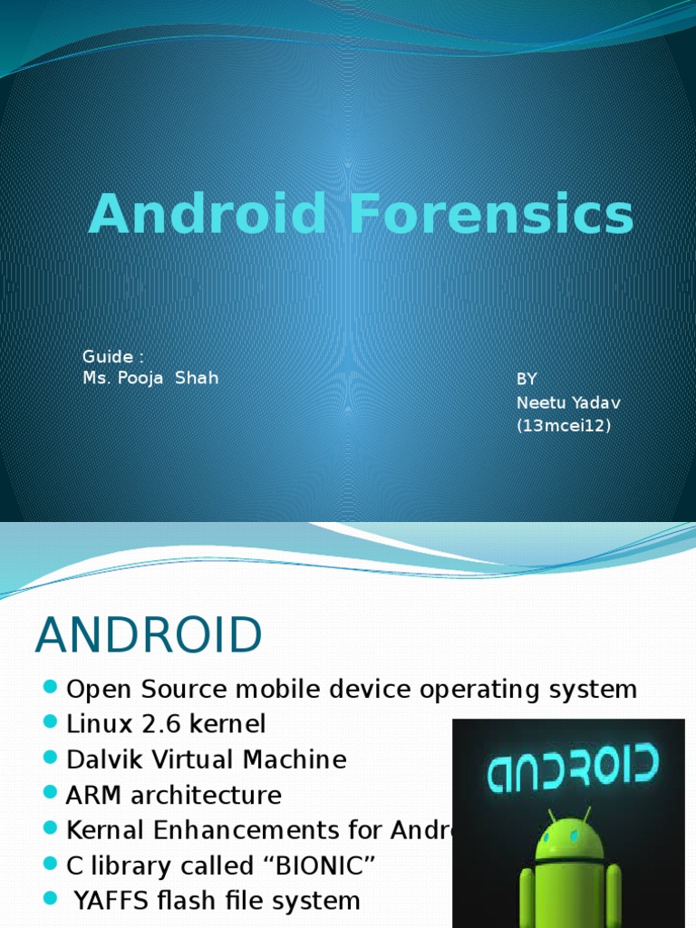 Android Forensics for Investigators | PDF