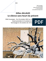 Gilles Aillaud ///// Exposition F.R.A.C Auvergne 2016