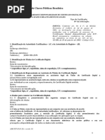 Termo de Titularidade - Incapazes e Relativamente Capazes