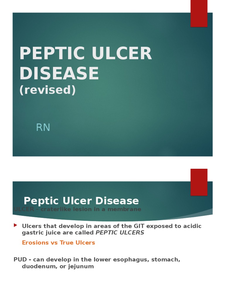 Case study of peptic ulcer disease ppt picture