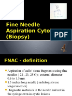 Fine Needle Aspiration Cytology (Biopsy)