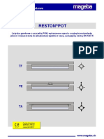 Mageba appareils d'appuis type Reston Pot