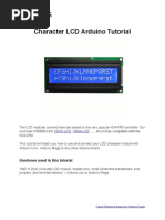 Charcter LCD Arduino Tutorial