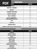 Menu 28.01.16