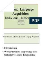 Second Language Acquisition PowerPoints (1)