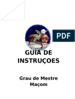 Guia de Instruções M.'.M.'.