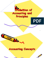 Introduction of Accounting and Principles