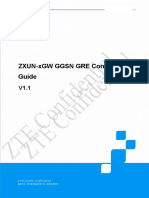 ZXUN-xGW GGSN GRE Configuration Guide - V1.1