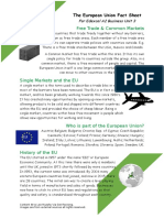 European Union Fact Sheet