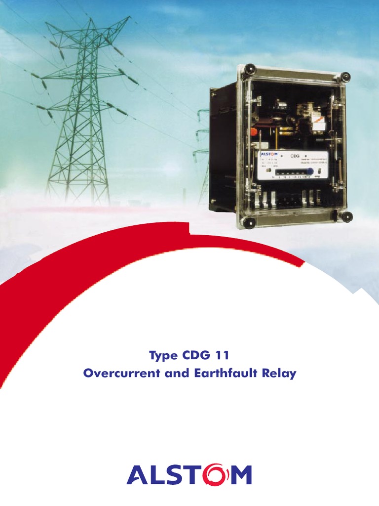 ALSTOM Overcurrent and Earthfault Relay CDG11 Nature