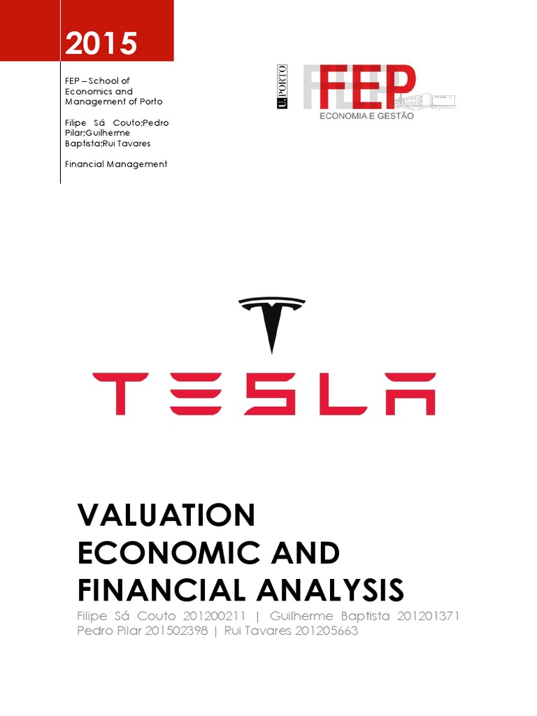 Tesla Financial Analysis Tesla Model S Cost Of Capital