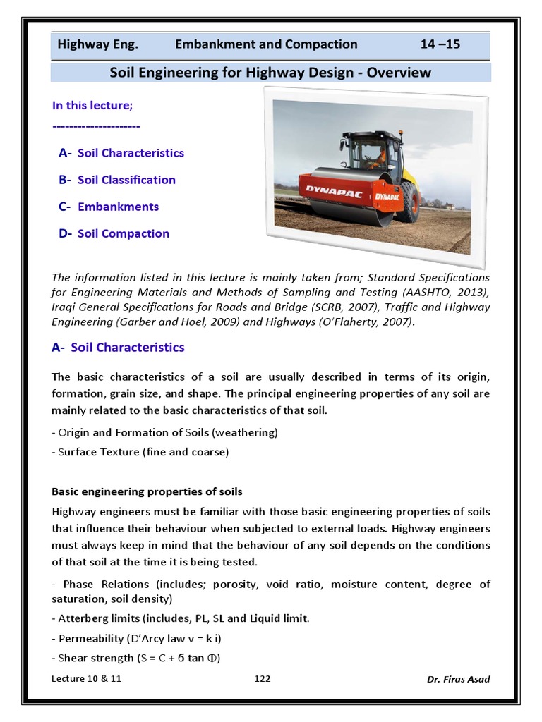 Highway Embankment Compaction Guide | PDF | Soil | Natural Materials