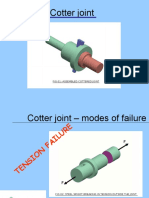 Cotter Joint: Fig 01: Assembled Cottered Joint