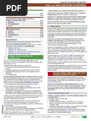HMRC - Trust and UK Estate Property