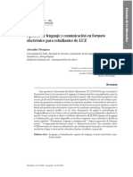 Apuntes electrónicos de Lenguaje y Comunicación para estudiantes