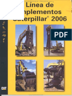 Catalogo Linea Implementos Maquinaria Pesada Caterpillar PDF
