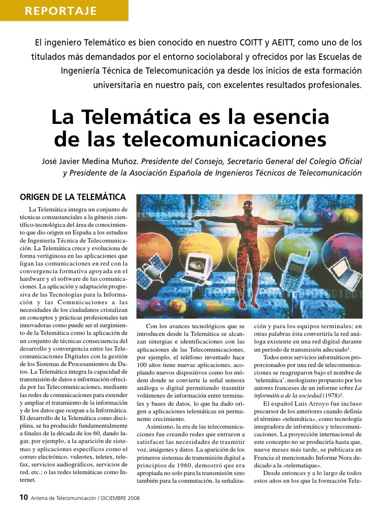 Telematica - Escencia | PDF | Tecnología de información y ...