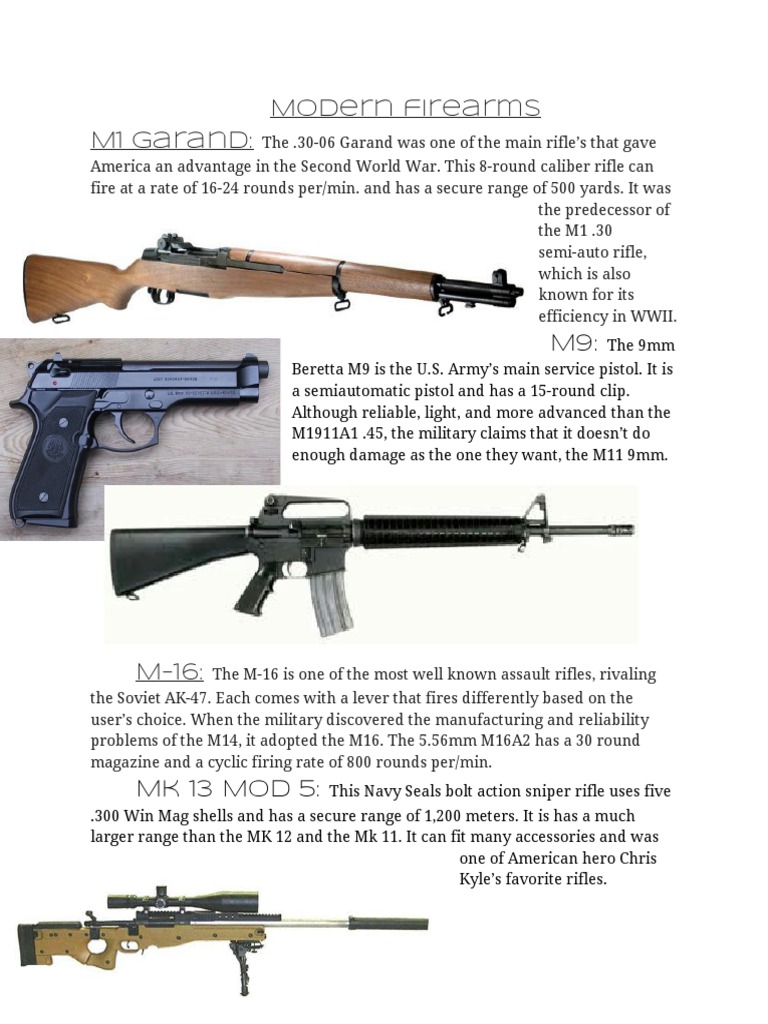 Weapons | PDF
