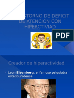 Transtorno de Deficit de Atencion Con Hiperctiviad