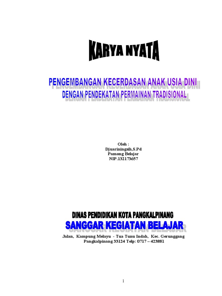 Karya Nyata Arni New 2blog