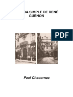 Chacornac, Paul-La Vida Simple de René Guénon