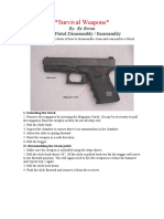 Survival Weapons : Glock Pistol Disassembly / Reassembly