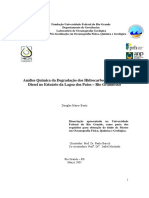 Análise Química de Degradação dos Hidrocarbonetos de Óleo Diesel no Estuário da Lagos dos Patos - RS