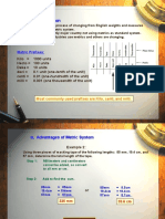 Metric System