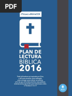 Plan de Lectura de La Biblia en Un Año en Orden Cronológico | PDF ...