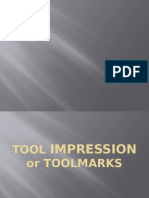 Foot and Tool Impression