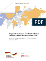 Regional Infrastructure Investment Initiatives