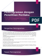 Pemrograman dengan Penelitian Perilaku.pptx