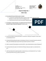 Hoja de Trabajo No 1 - Fisica General