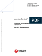 As-NZS 60417.2.5-2004 Graphical Symbols For Use On Equipment Part 2.7 Safety Aspects