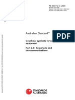 As-NZS 60417-2!5!2004 Graphical Symbols for Use on Equipment Part 2-3 Telephone and Telecommunications