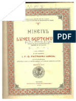 Mineiul Lunii Septembrie 1929