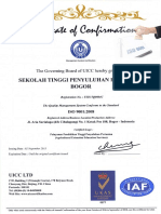 Sertifikat ISO 9001: 2008