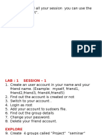 Shell Scripting Lab Assignments