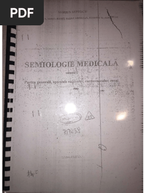 Semiologie Medicala Mircea Ifrim Pdf