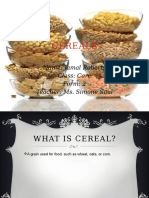 Cereals