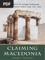 Download Claiming Macedonia by George C Papavizas by Macedonia Forever Greek SN297752968 doc pdf