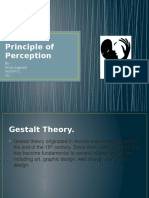 Gestalt's Principle of Perception